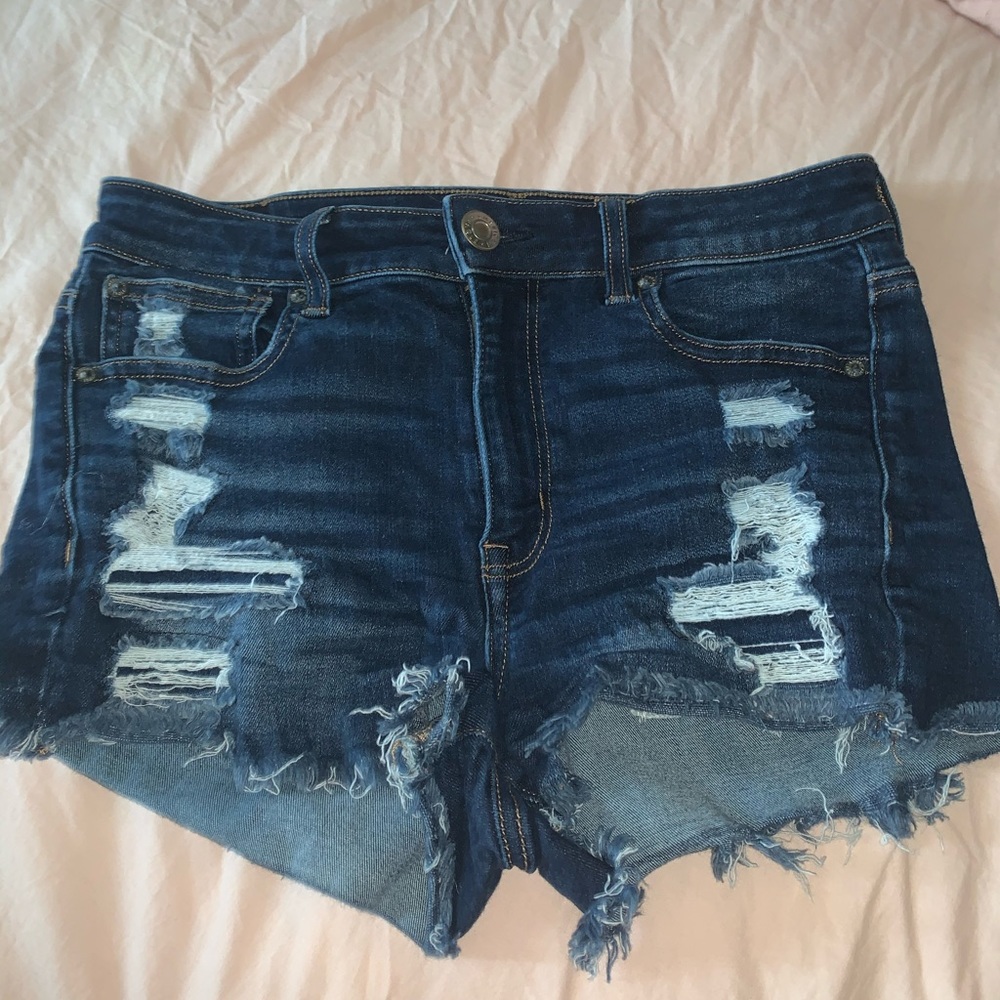 American eagle high rise shorts